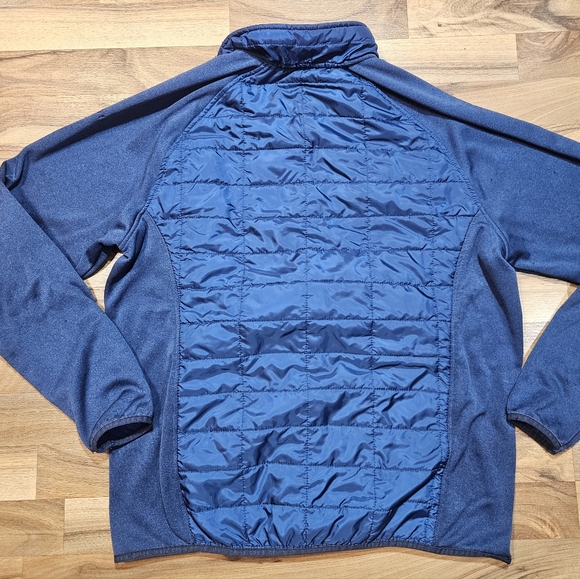 Orvis Quilted Hybrid Jacket Blue Men’s Large Full Zip - Picture 9 of 10
